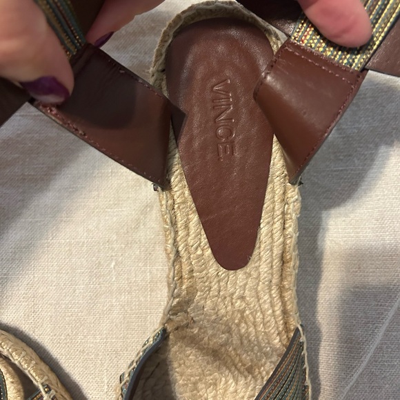 Vince Stefania’s multi metallic wedge, size 10 - Picture 9 of 12